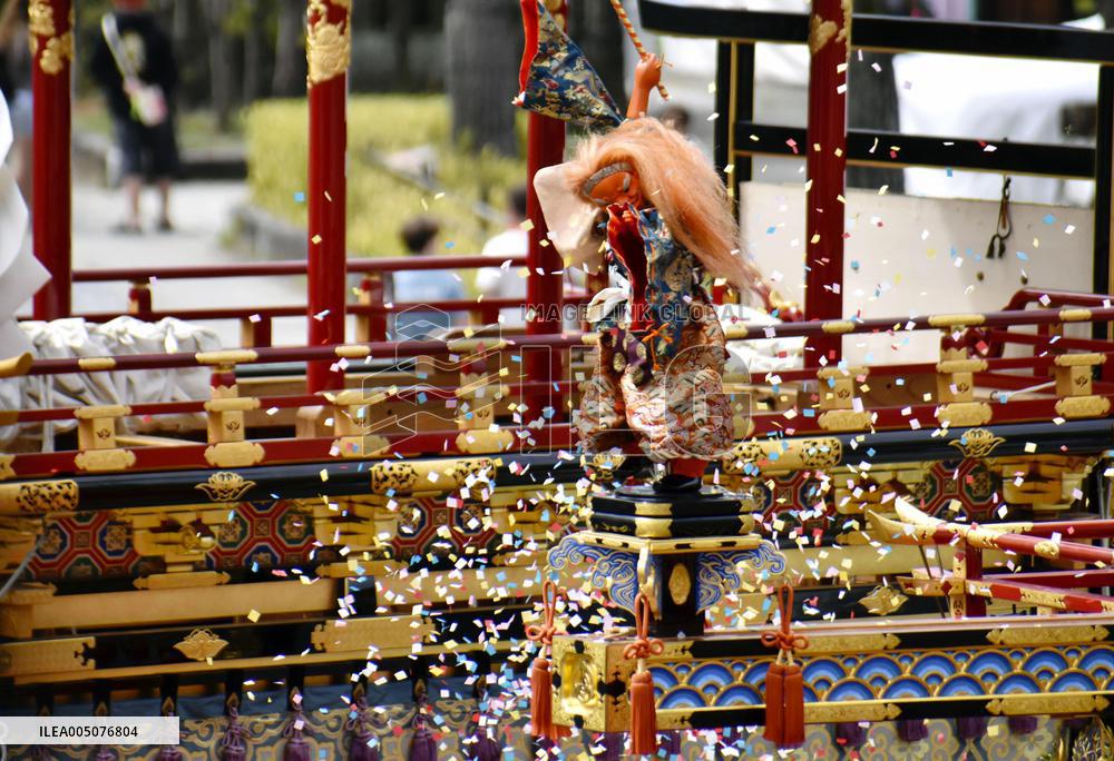 Takayama Spring Festival in central Japan