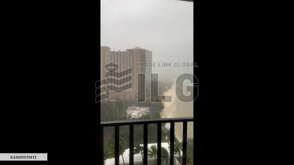 US: Super Typhoon Sinlaku Barrels Toward Northern Mariana Islands and Guam 3