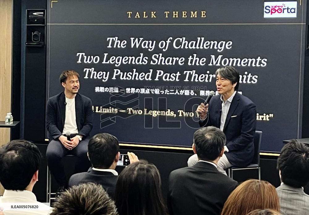 Matsui, Okazaki in talk event