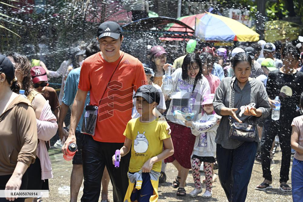New Year celebration in Yangon