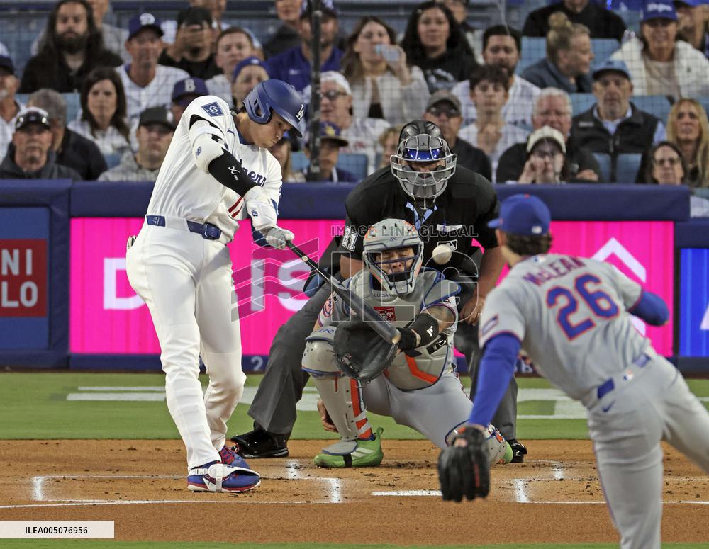 Baseball: Mets vs. Dodgers