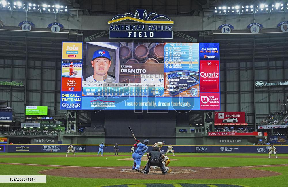 Baseball: Blue Jays vs. Brewers
