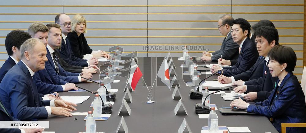 Japan-Poland summit