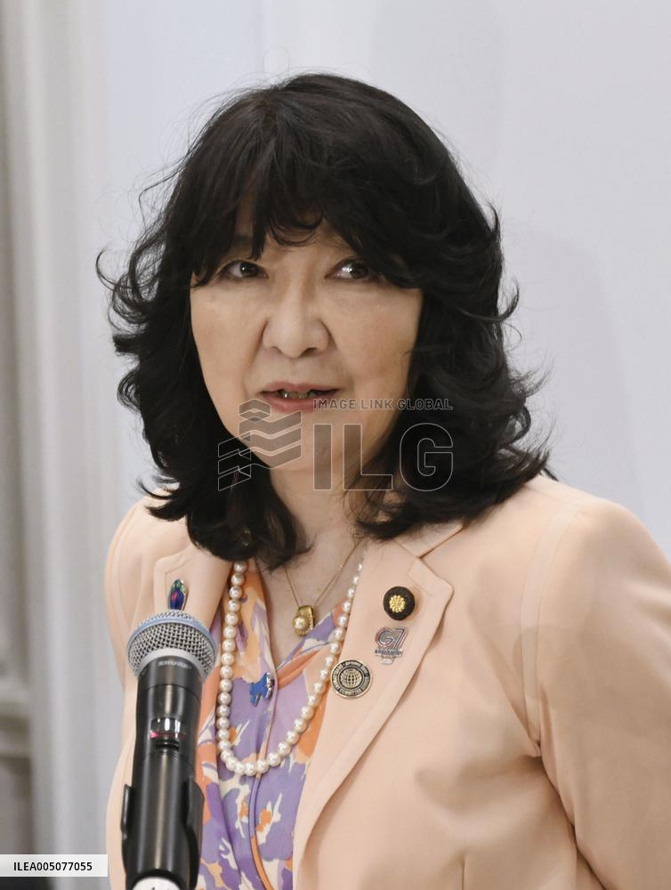 Japan Finance Minister Katayama after G7 meeting