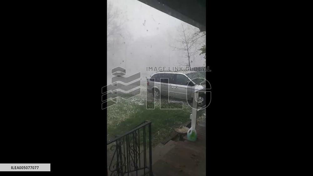 US: Destructive Hailstorm Prompts State of Emergency in Miami County, Kansas