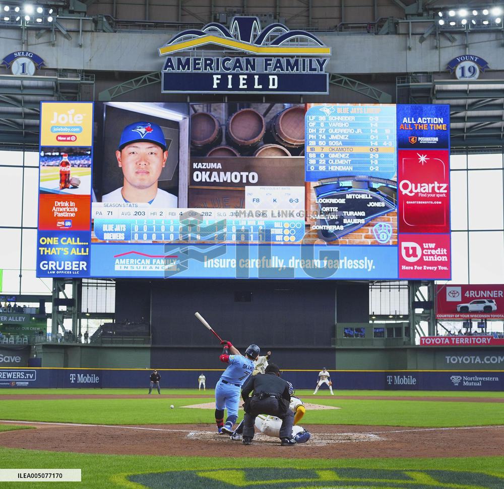 Baseball: Blue Jays vs. Brewers