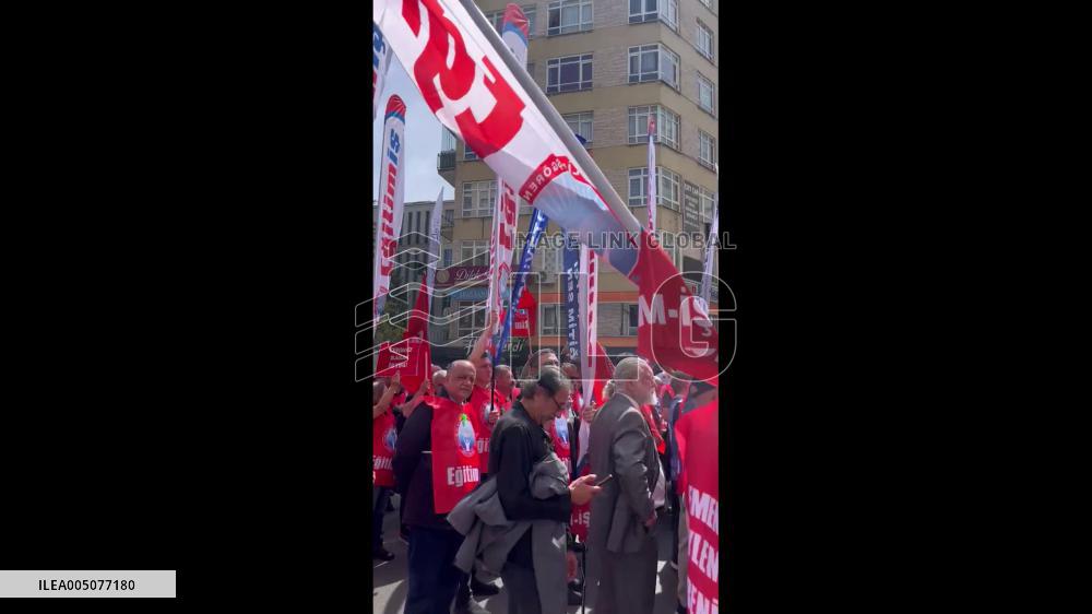 Turkey: Teachers Rally in Ankara to Protest Deadly School Shootings