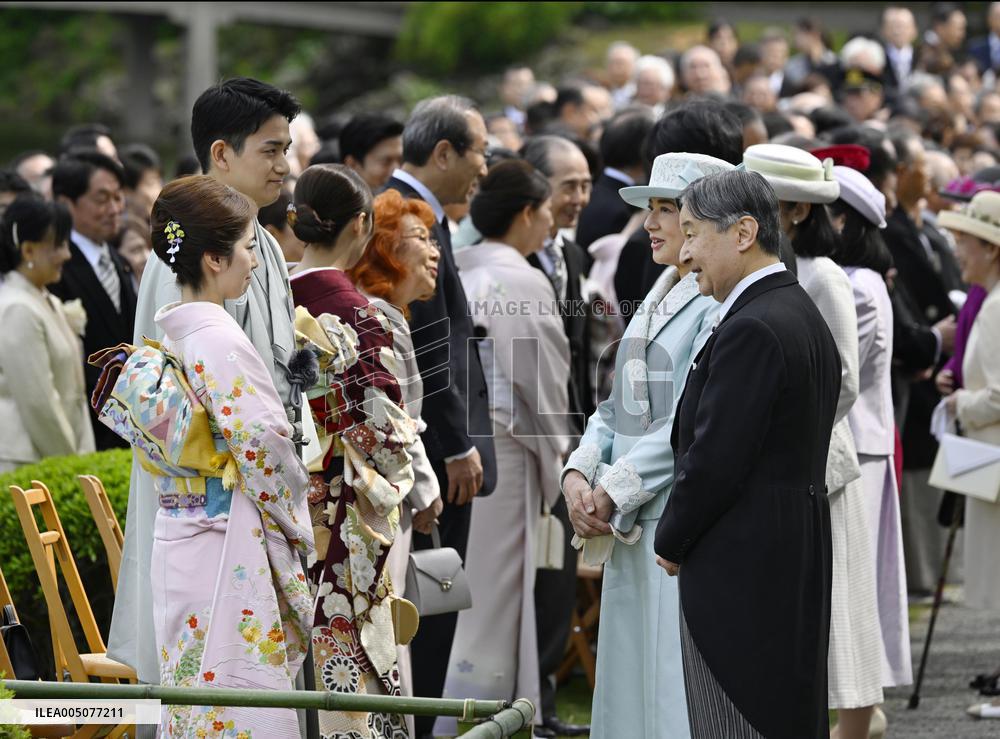 Japanese imperial garden party