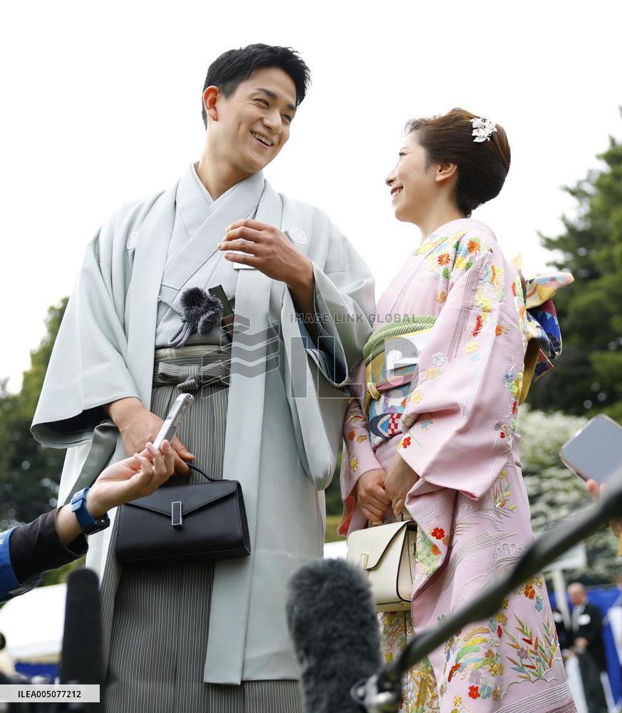 Japanese imperial garden party