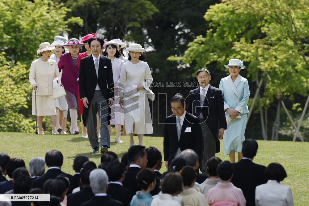 Japanese imperial garden party