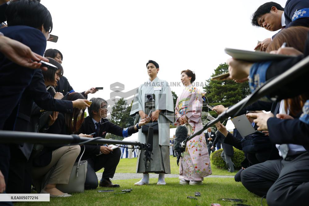 Japanese imperial garden party