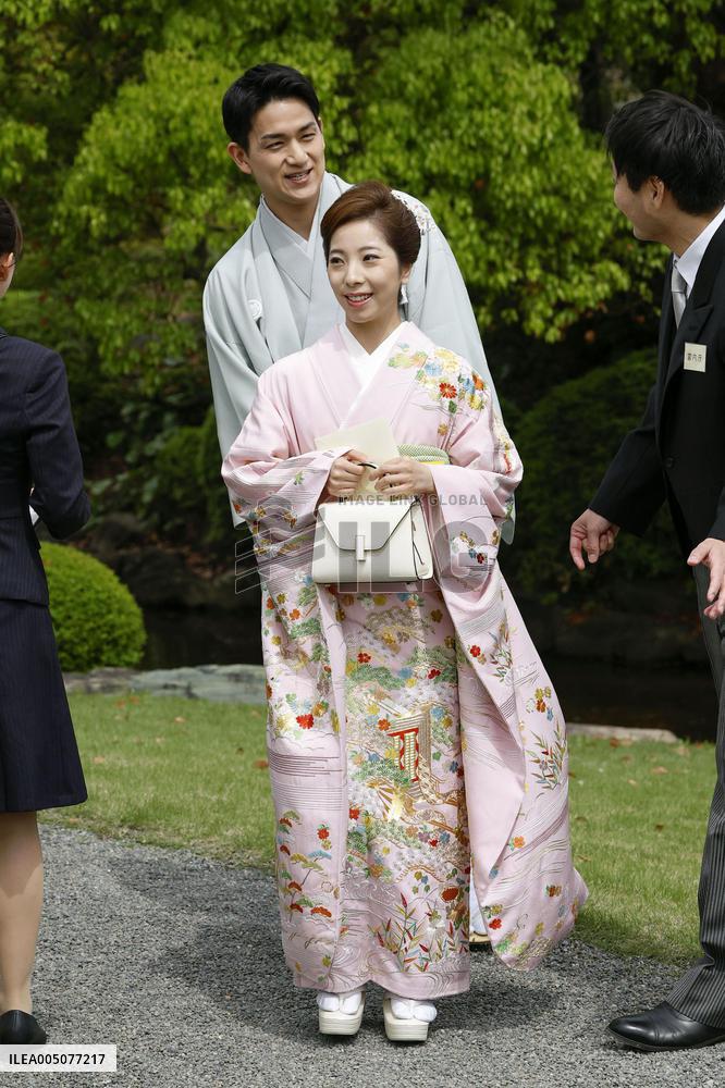 Japanese imperial garden party