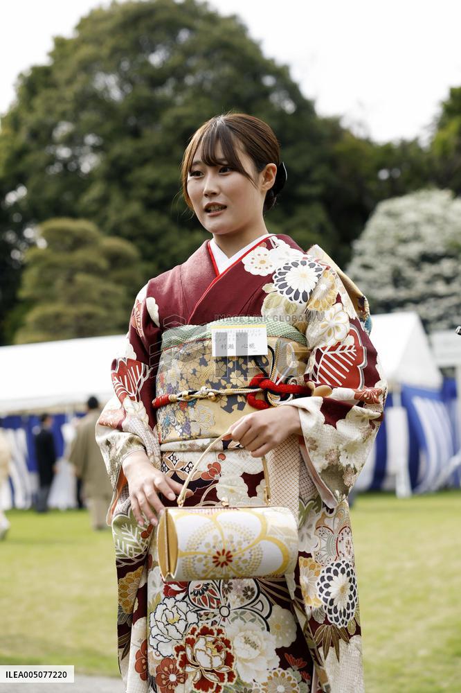 Japanese imperial garden party