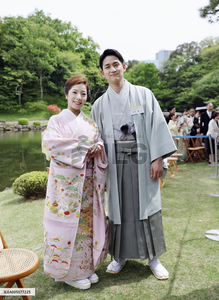Japanese imperial garden party