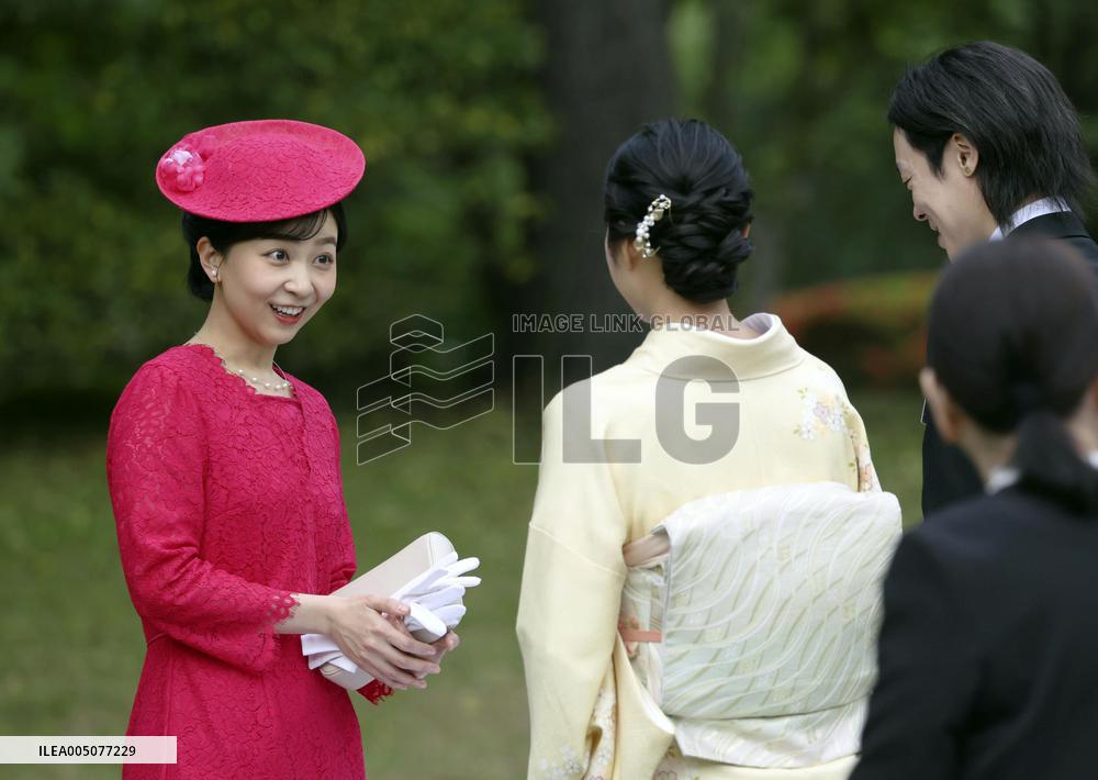 Japanese imperial garden party