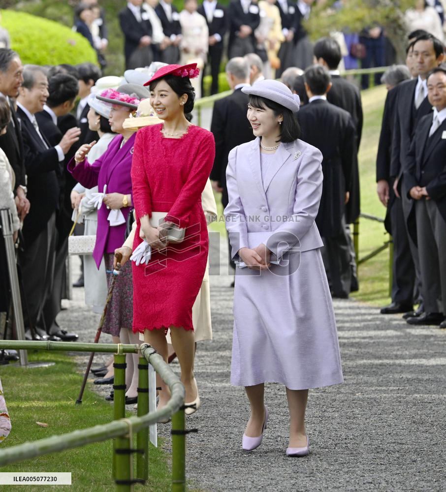 Japanese imperial garden party