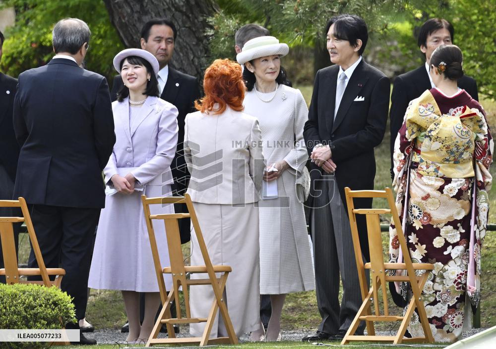Japanese imperial garden party