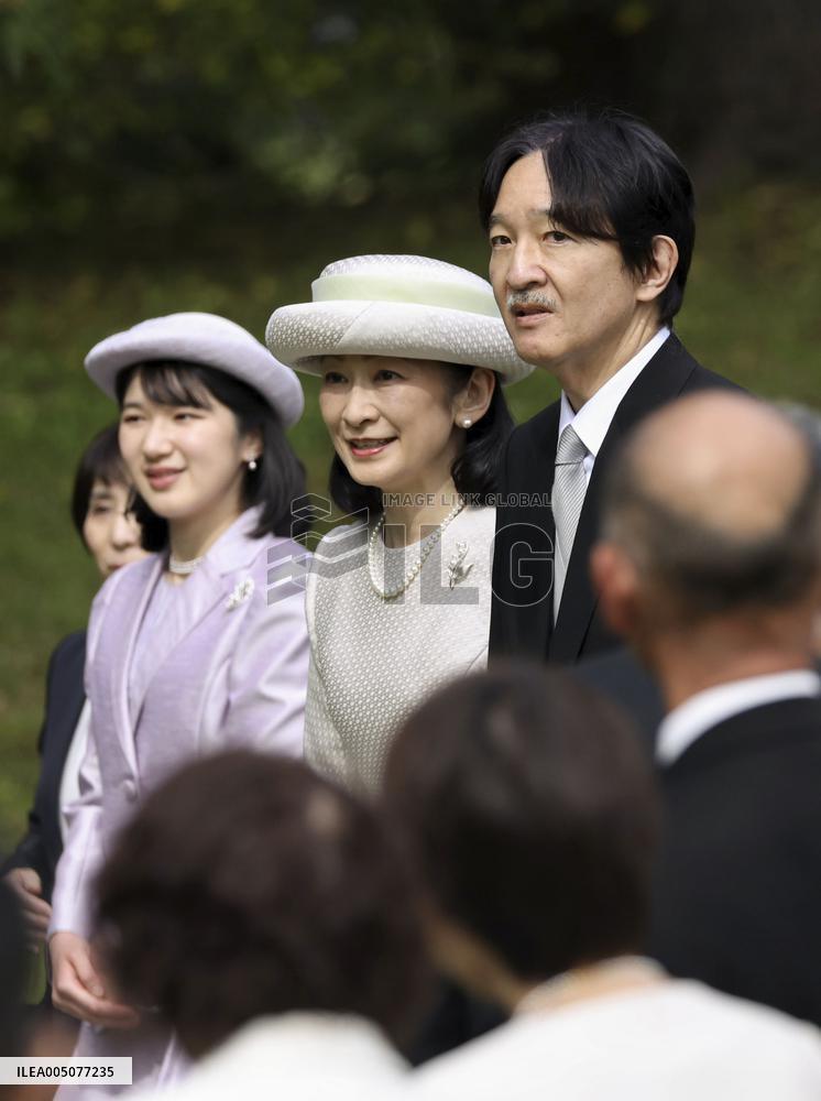 Japanese imperial garden party