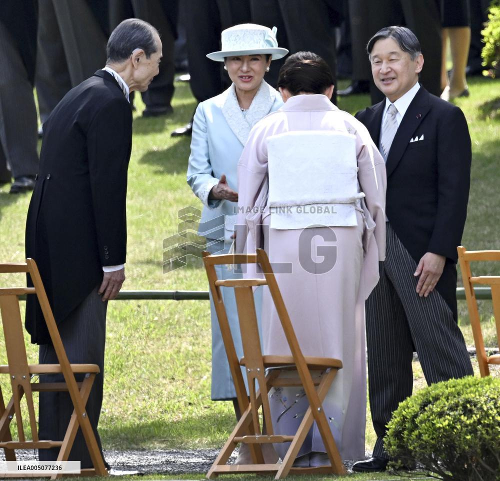 Japanese imperial garden party