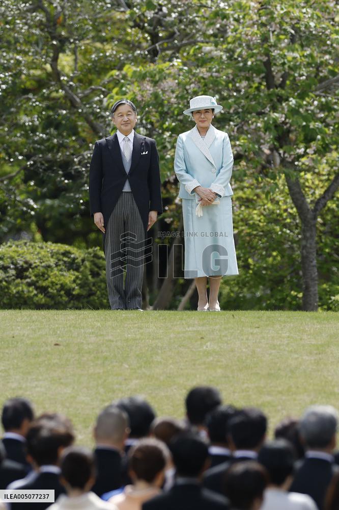 Japanese imperial garden party