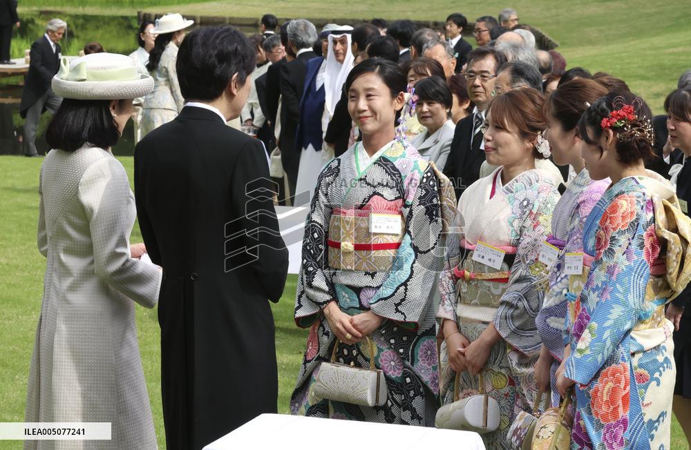 Japanese imperial garden party