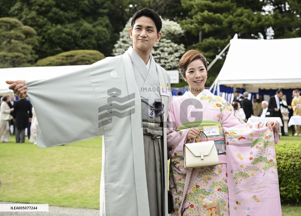 Japanese imperial garden party