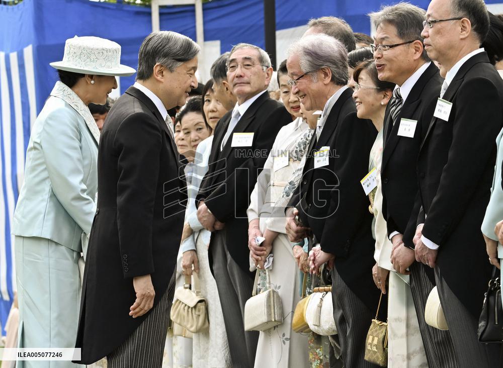 Japanese imperial garden party