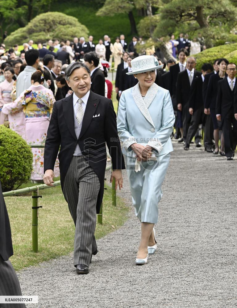 Japanese imperial garden party
