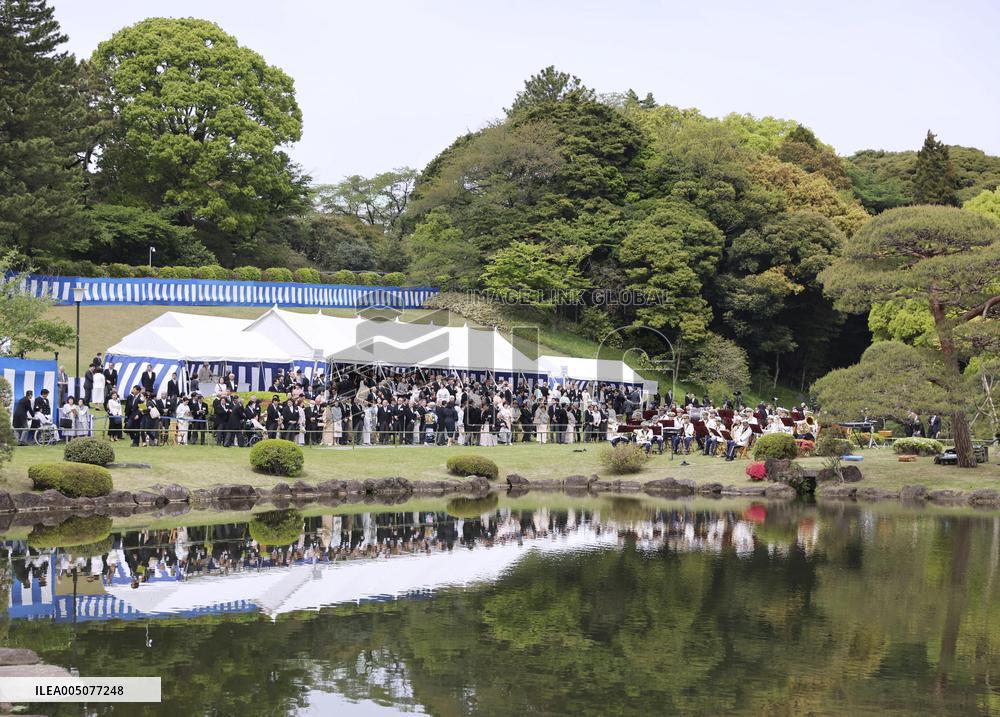Japanese imperial garden party