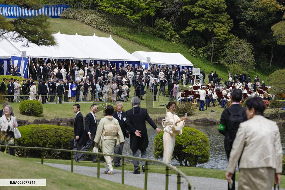 Japanese imperial garden party
