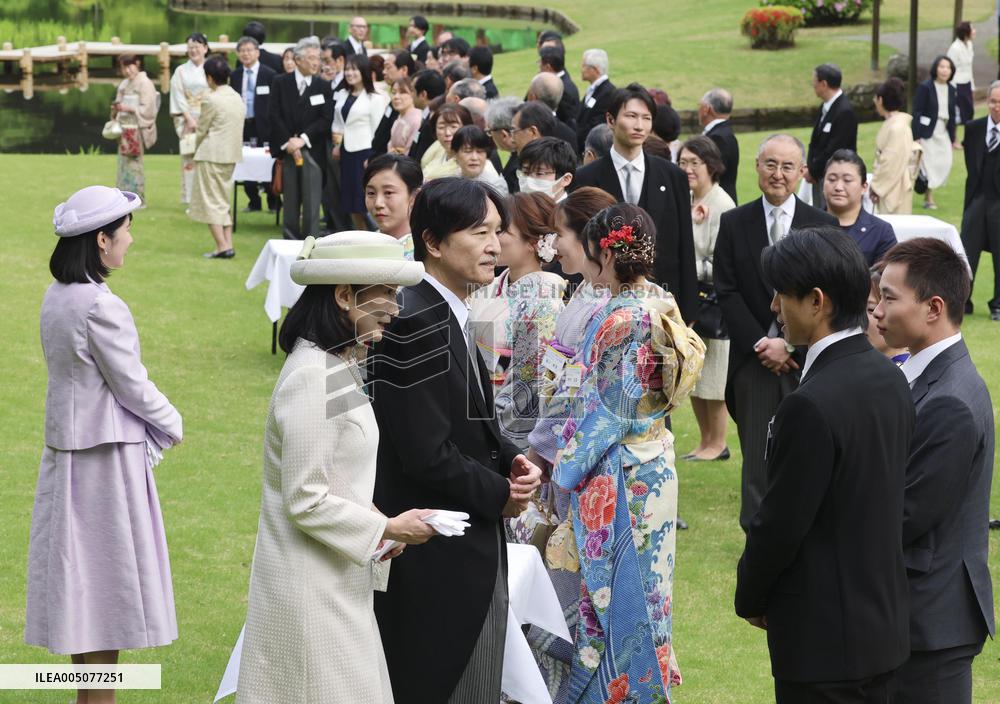 Japanese imperial garden party
