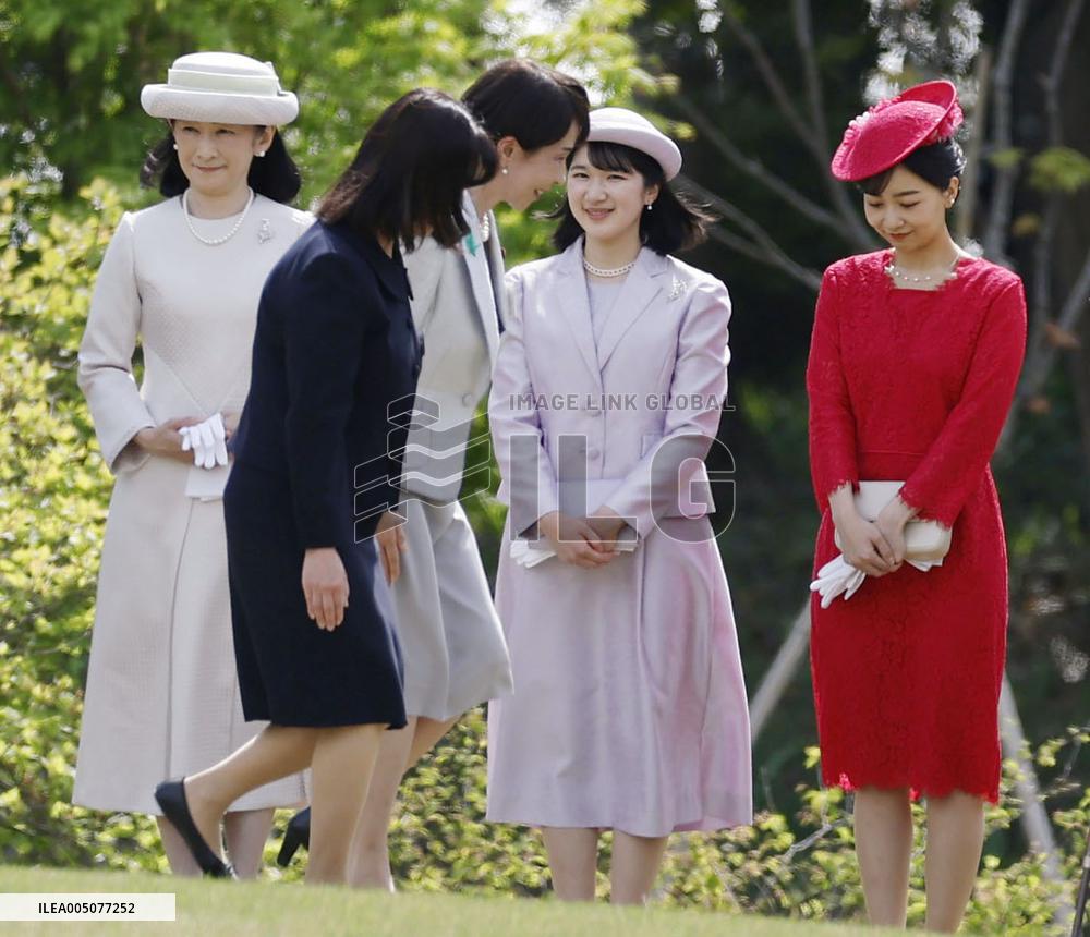 Japanese imperial garden party