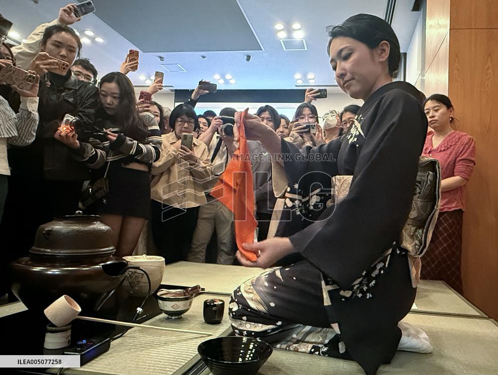 Japanese "matcha" tea promoted in Shanghai