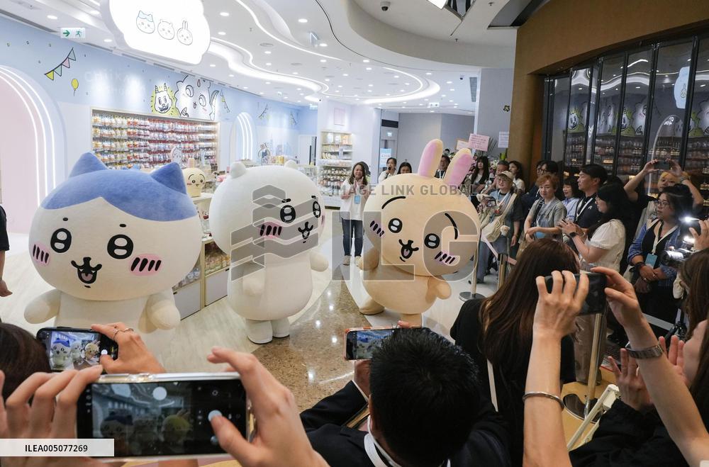 "Chiikawa" goods shop opens in Hong Kong