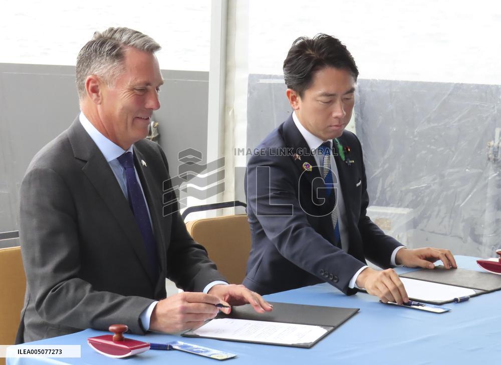 Japan-Australia defense talks