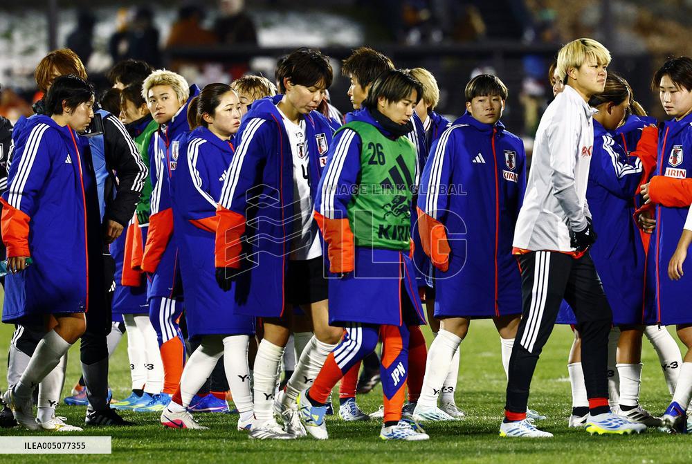 Football: Friendly between Japan and U.S.