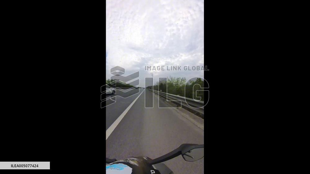China: Motorcyclist Strikes Dove Mid-Air on Zhejiang Road in Shocking Video