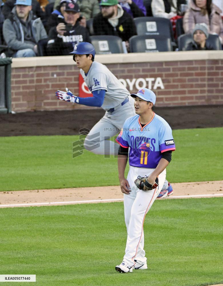 Baseball: Dodgers vs. Rockies