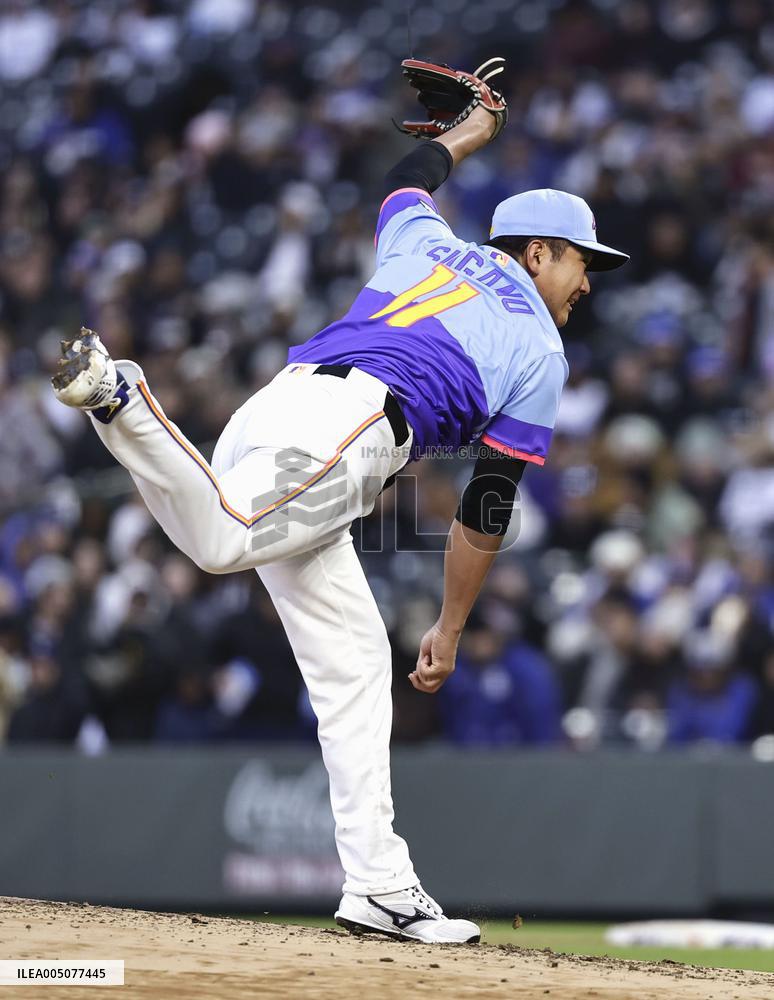 Baseball: Dodgers vs. Rockies