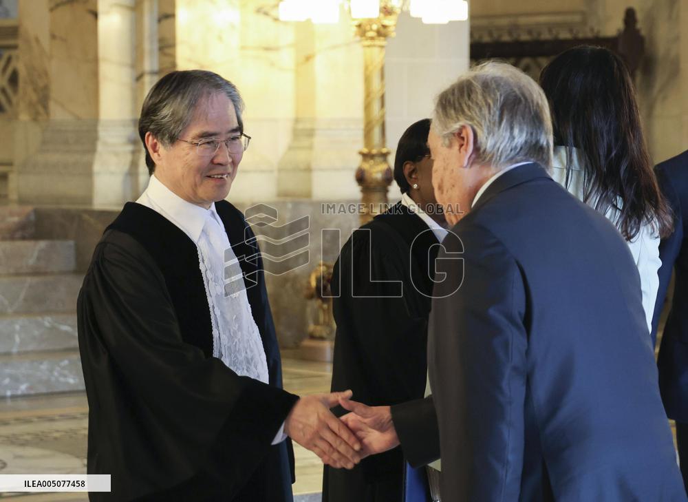 International Court of Justice President Iwasawa