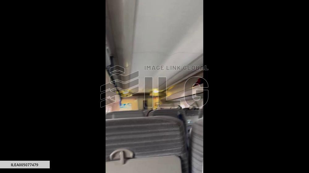 Japan: Passenger Captures Moment Bullet Train Grinds to Halt as Powerful Earthquake Hits 2