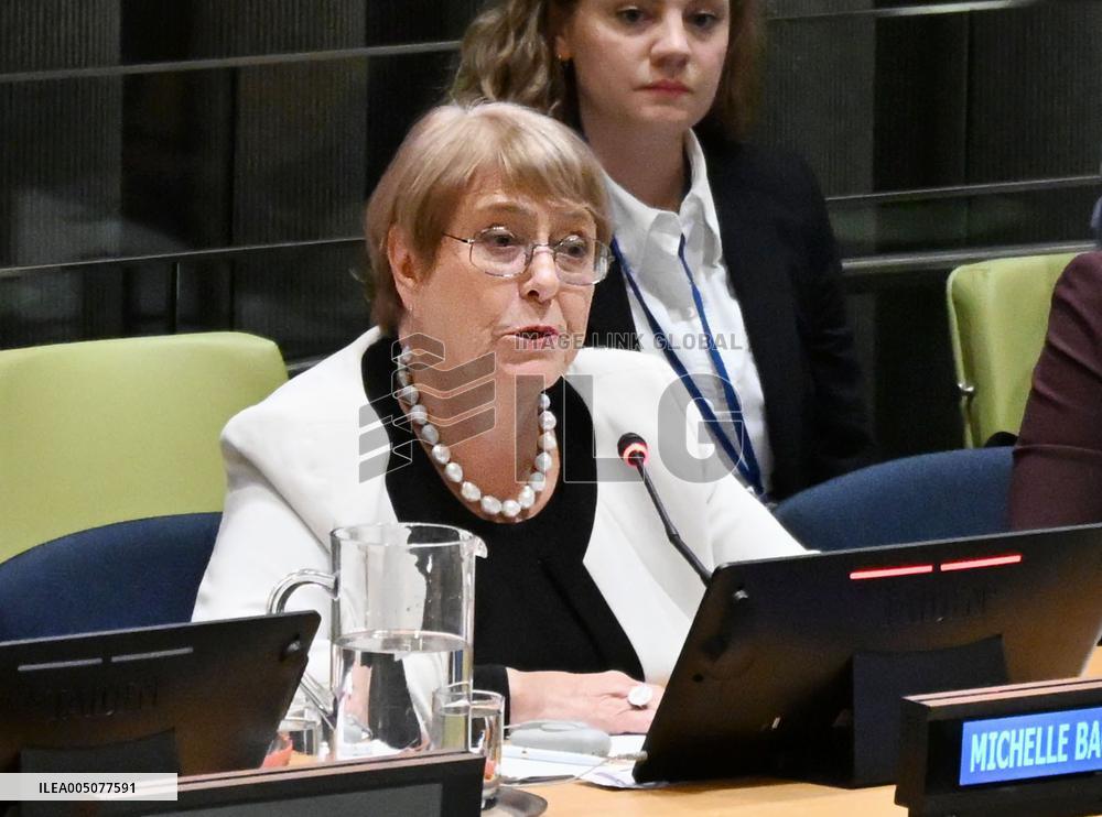 U.N. secretary general candidate Bachelet