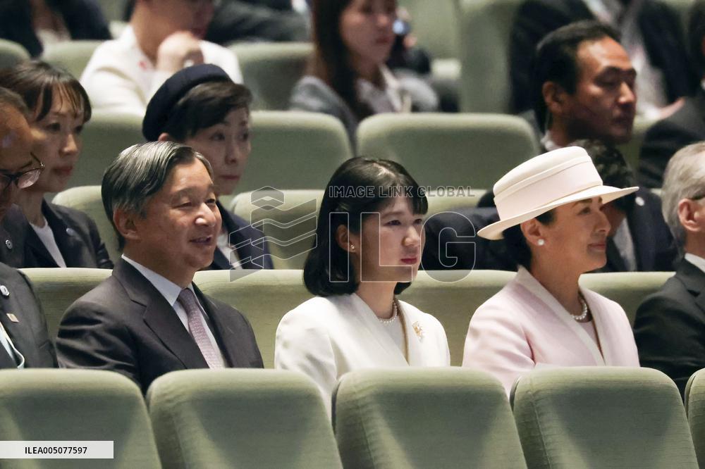 Japan imperial family at veterinary congress