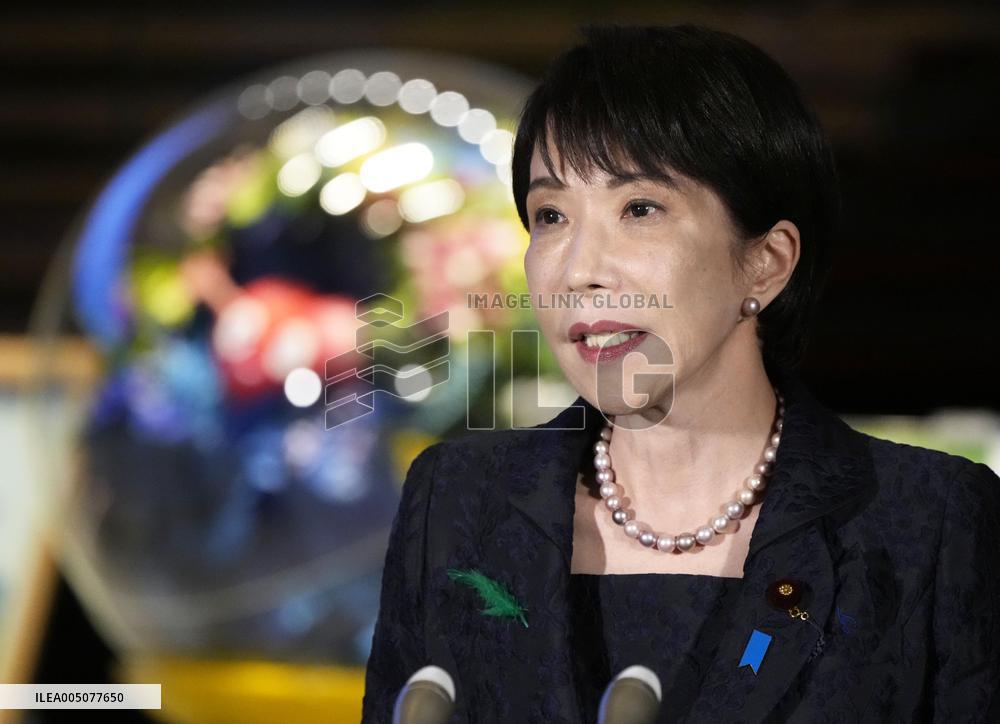 Japan PM Takaichi marks 6 months in office