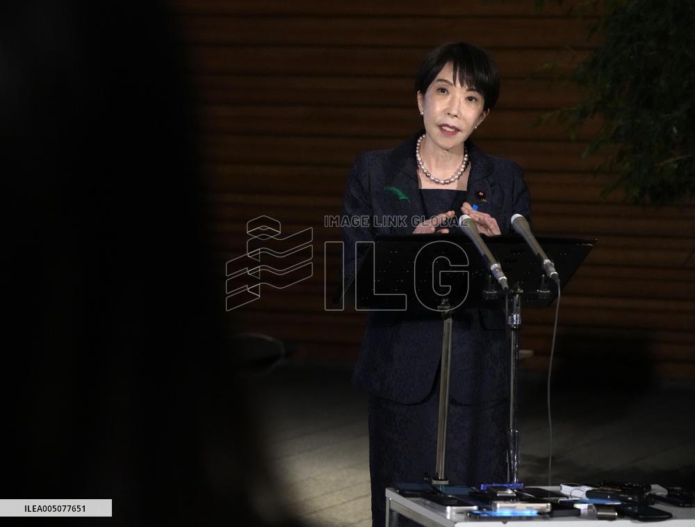 Japan PM Takaichi marks 6 months in office