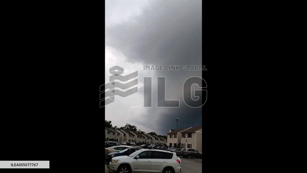 US: Sirens Blare as Severe Storms Trigger Tornado Warnings Across Northeast Kansas