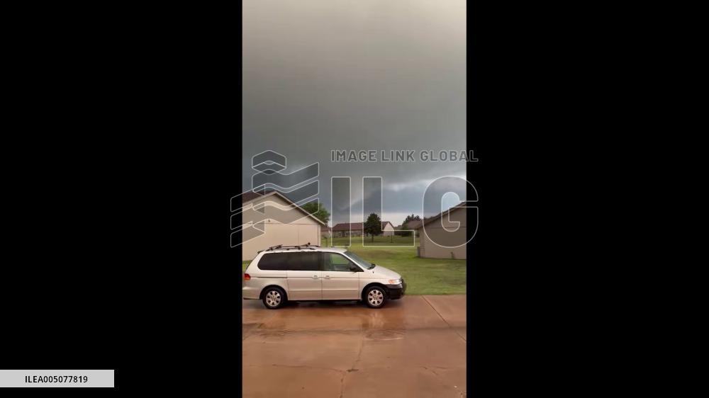 US: Tornado Hits Enid, Oklahoma