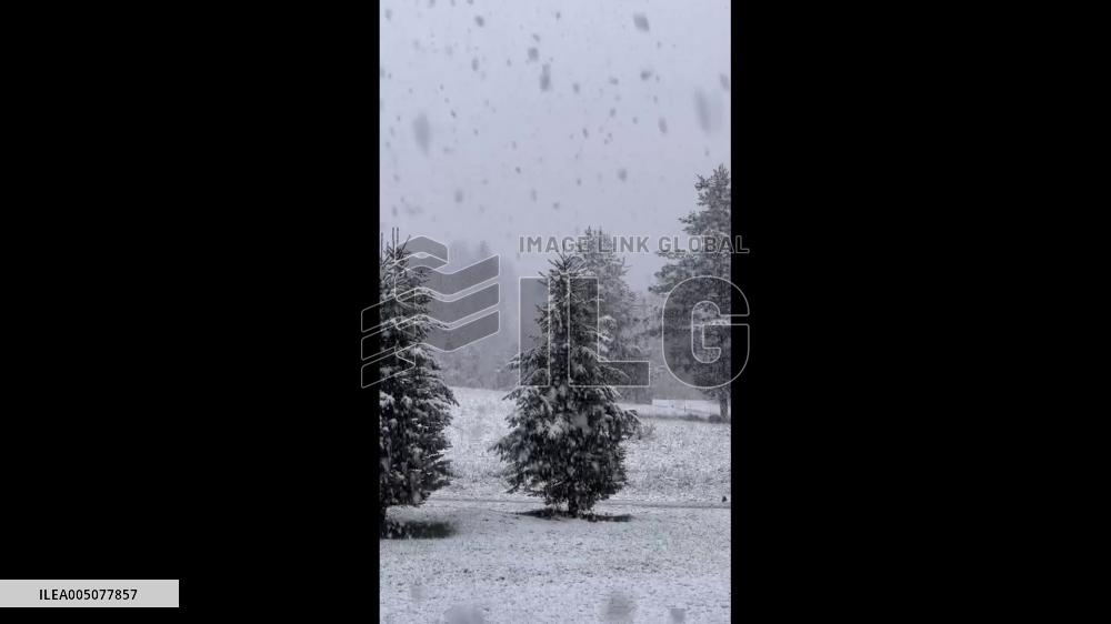 US: Late-April Winter Storm Blankets Montana With Heavy Snow