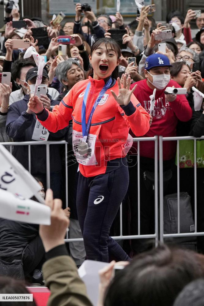 Parade by Olympic, Paralympic athletes