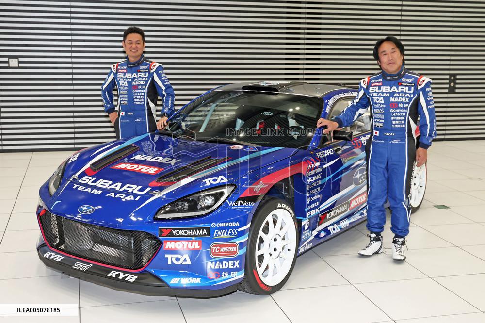 SUBARU All-Japan Rally Championship New Car Press Conference